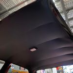 Holden torana LH LX UC 4 door headlining BLACK sandpaper grain