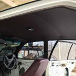Holden HQ HJ HX HZ 4 door headlining CLARET sandpaper