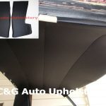 Holden  HQ HJ HX HZ WB UTE 1 TONNER headlining BLACK ribbed herringbone plus lower pillars