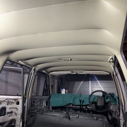 Toyota HJ60 landcruiser lwb headlining chamois  vinyl