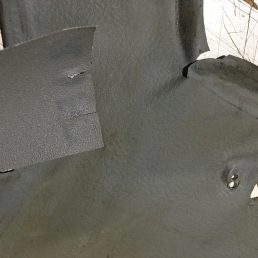 Nissan GQ patrol Chopped Wagon headlining Grey vinyl