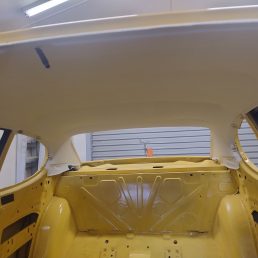 FORD CAPRI MK1  headlining WHITE plain vinyl